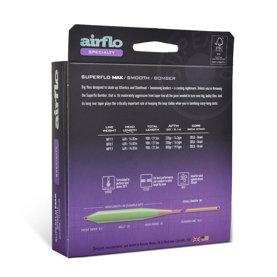Airflo Superflo Max Smooth - Bomber