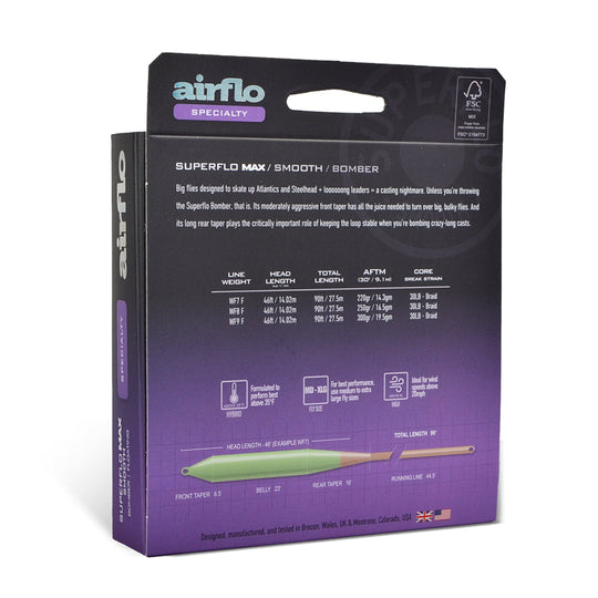 Airflo Superflo Max Smooth - Bomber
