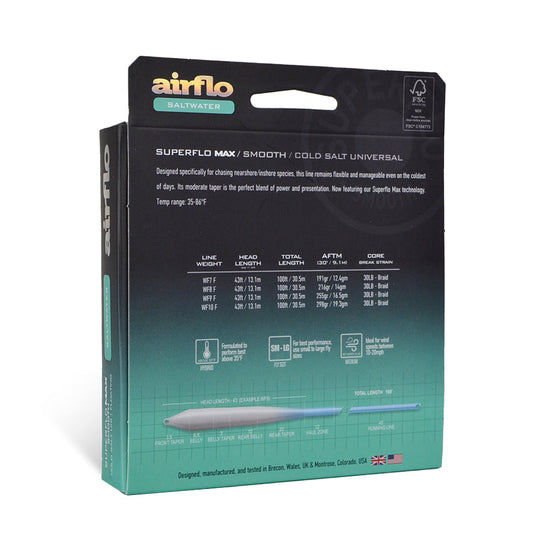 Airflo Superflo Max Smooth - Cold Salt Universal
