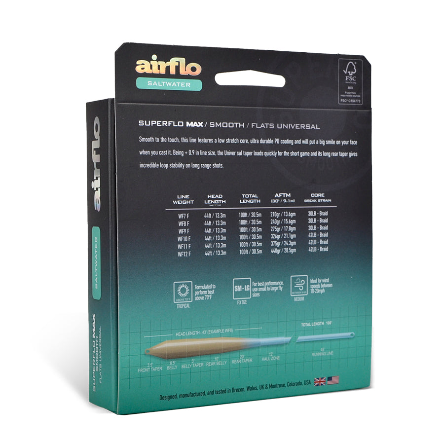 Airflo Superflo Max Smooth - Flats Universal