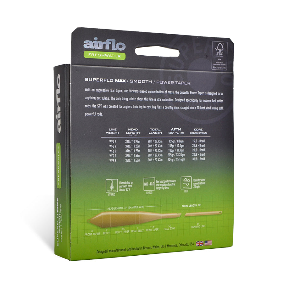 Airflo Superflo Max Smooth - Power Taper