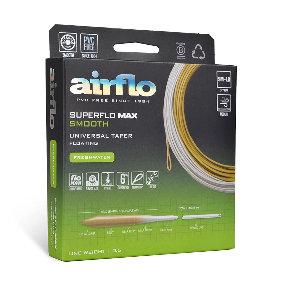Airflo Superflo Max Smooth Universal Taper Fly Line