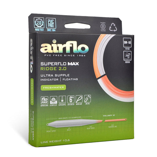 Airflo Superflo Max Ridge 2.0 - Ultra Supple - Indicator Taper