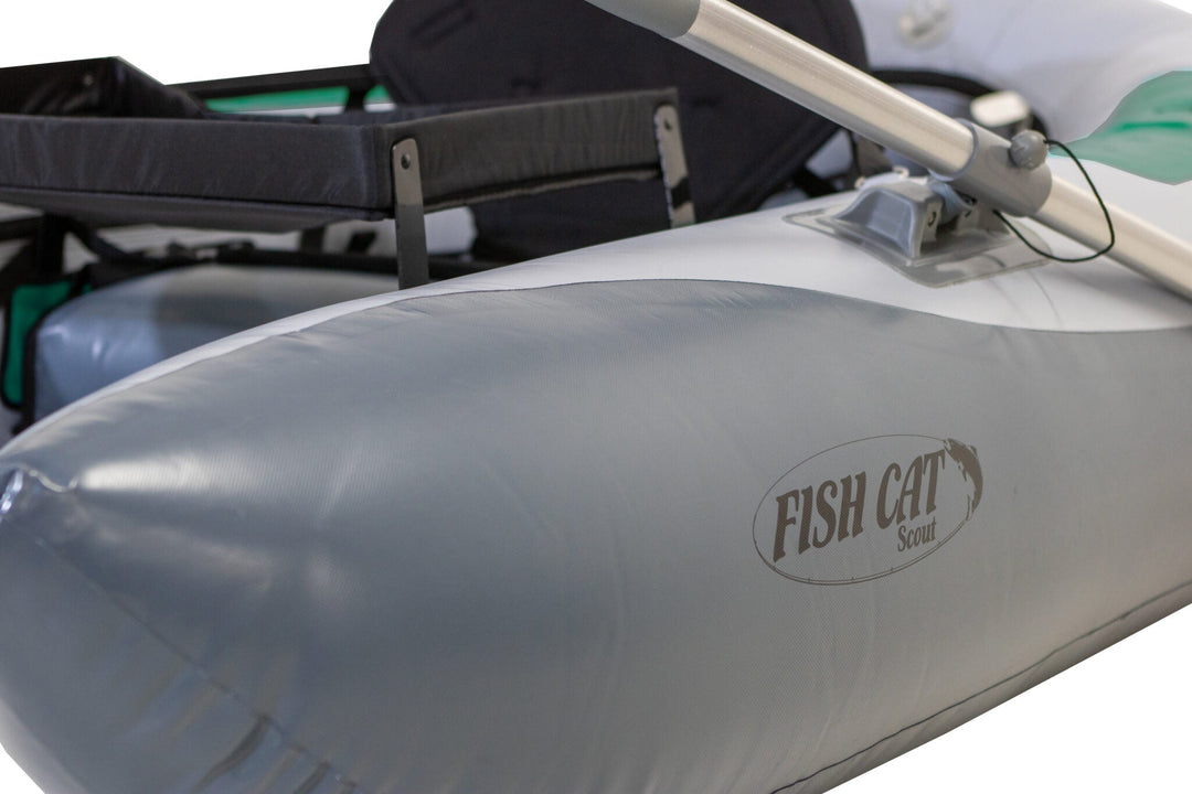Outcast Fish Cat Scout Frameless Raft | Gray/Green