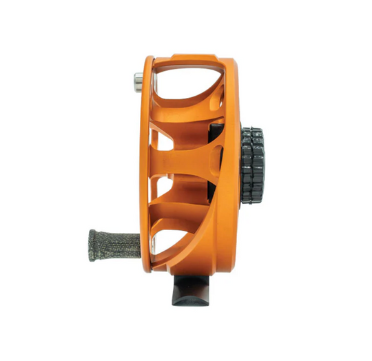 Ross Cimarron Matte Pumpkin Fly Reel - Made in USA