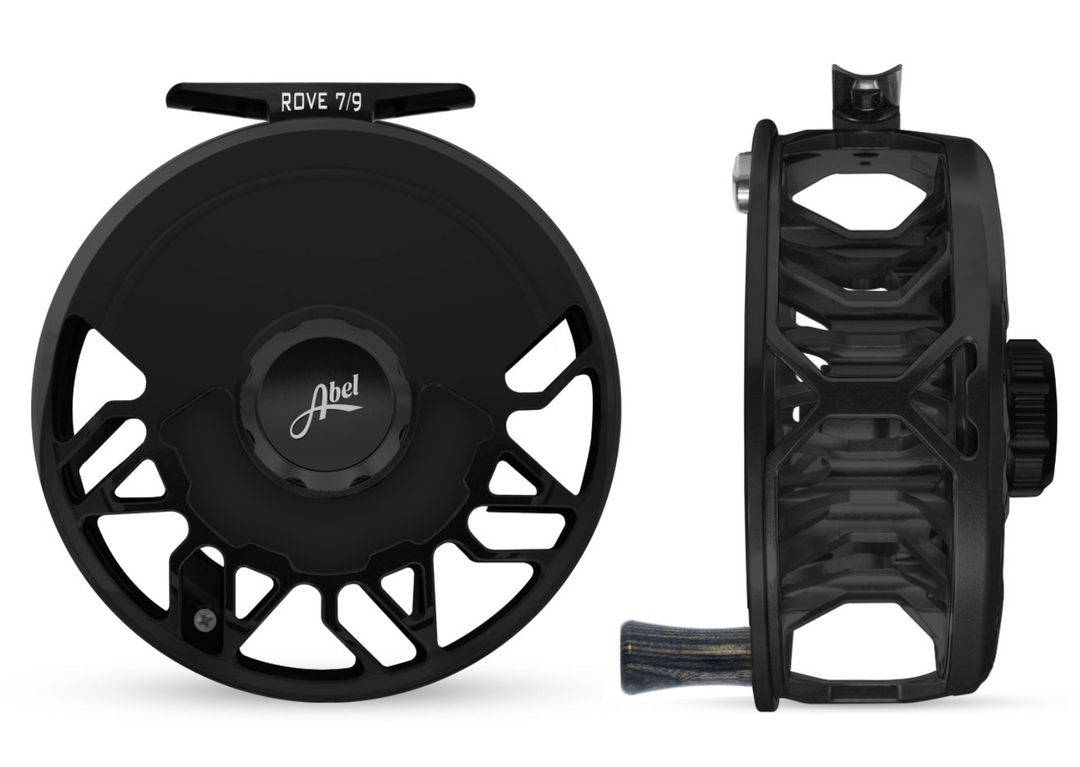 black eagle fly reel Abel Rove Fly Reel - Basic Black - Basic Black Knob