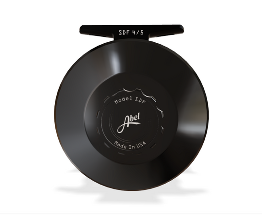 Abel SDF 4/5 Solid Glossy Black / Glossy Black Knob / Ebony Handle