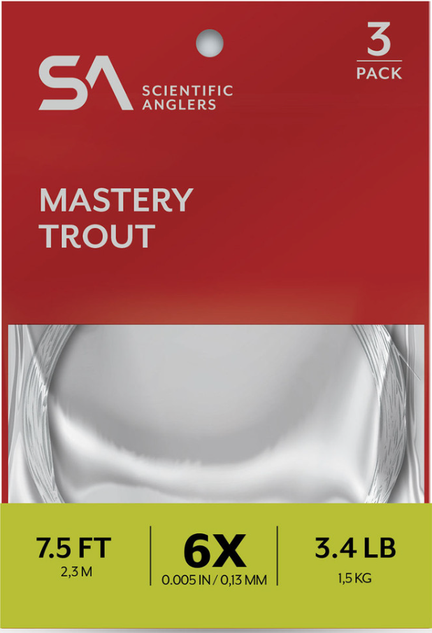 Scientific Anglers Mastery Trout Leader 3 Pack