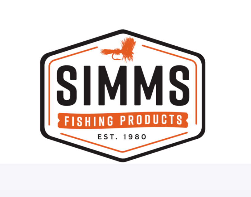 Simms Fly Patch Sticker