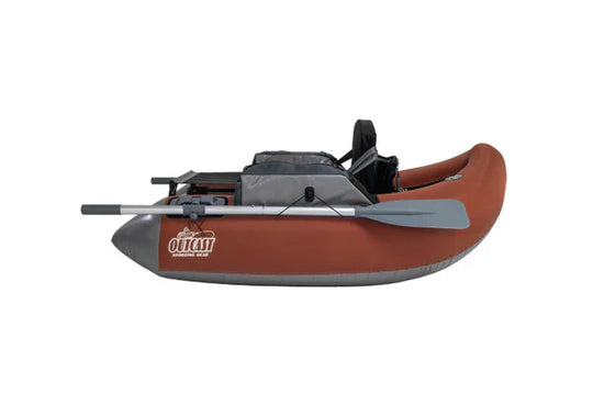 Outcast OSG Cruzer Max Float Tube | 2026 Rust — Factory Logo Blemish