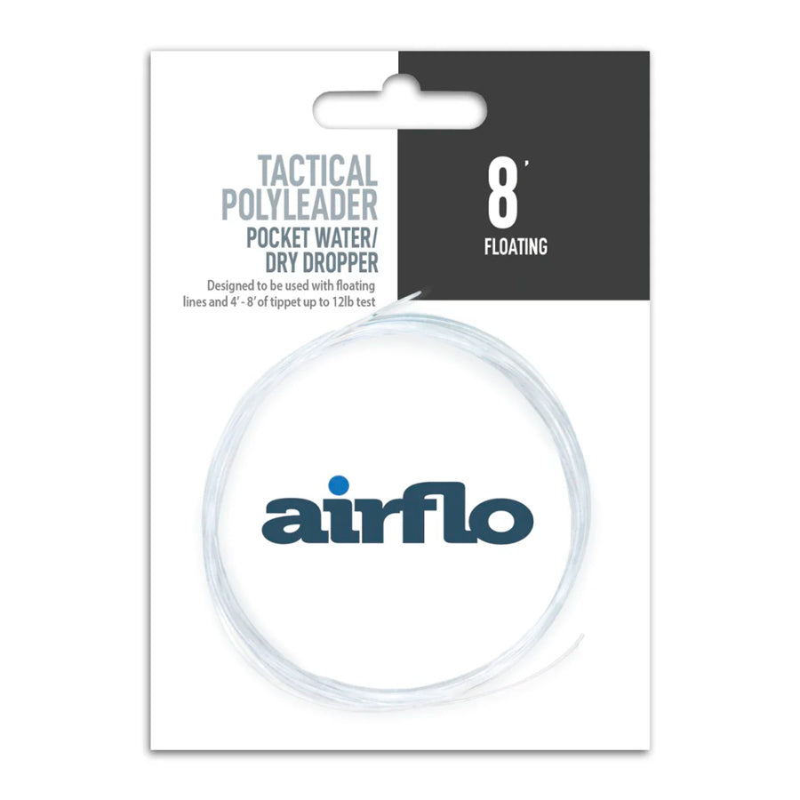 Airflo Tactical Polyleader | Pocket Water/Dry Dropper - 8'
