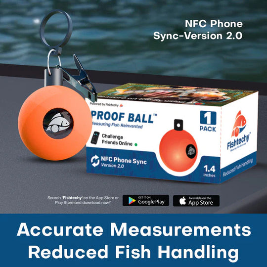 Fishtechy Proof Ball V2.0 | AI Fish Measurement Tool
