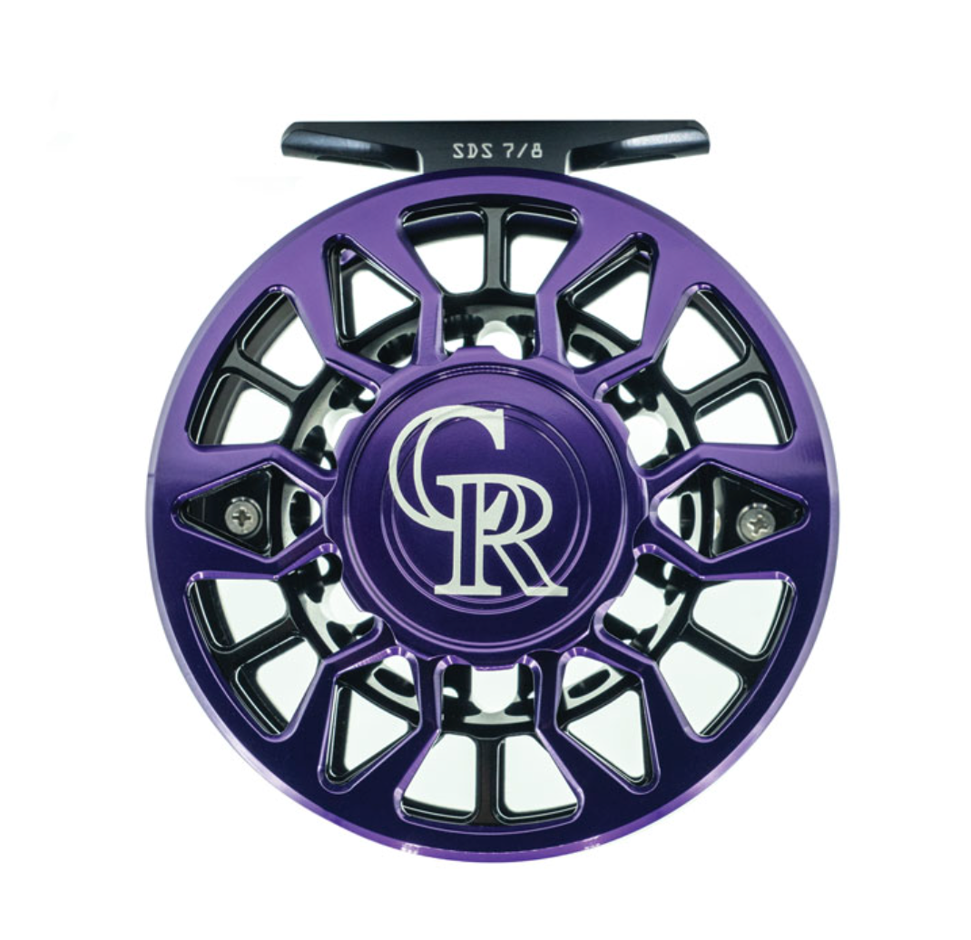 Abel SDF Fly Reel - Colorado Rockies - 5/6 WT with Matching Nipper