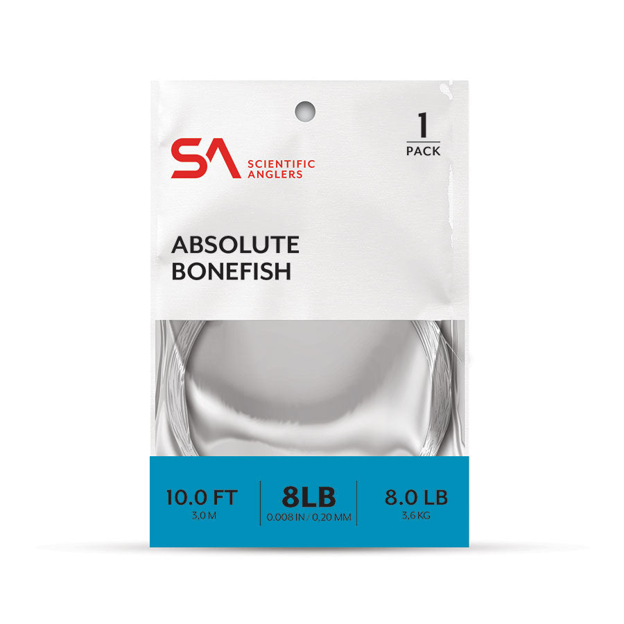 Scientific Anglers Absolute Bonefish Leader 1-Pack 10'