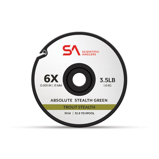 Scientific Anglers Absolute Trout Stealth Tippet 30M Spool