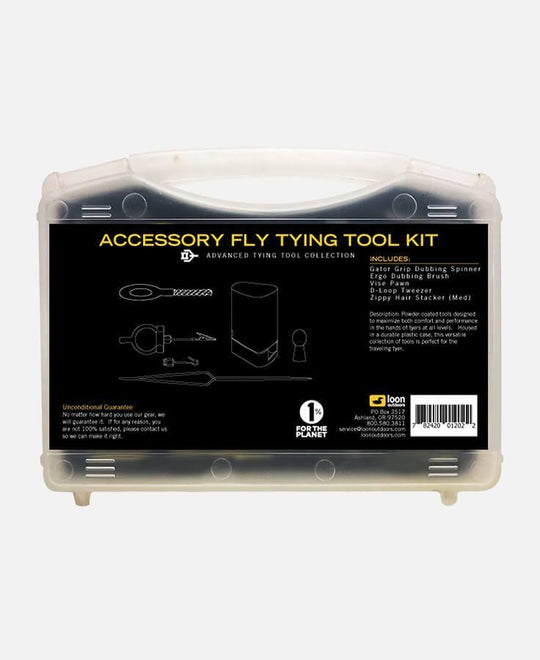 Loon Outdoors Accessory Fly Tying Tool Kit - Yellow Kit