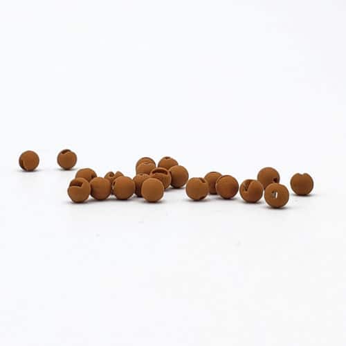 Firehole Stones Slotted Tungsten Beads 28 Piece Package - Almond Joy
