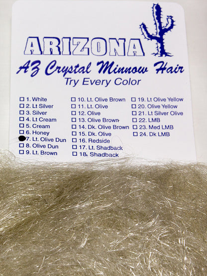John Rohmer Arizona Crystal Minnow Hair