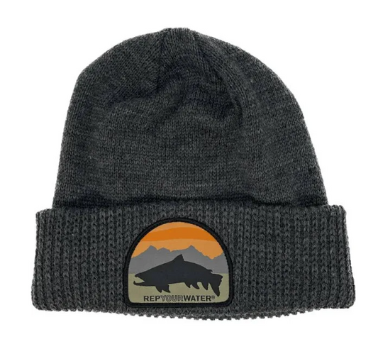 Rep Your Water Backcountry Trout Knit Hat
