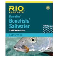 Rio Bonefish/Saltwater Fluorocarbon Leader 9 ft - Fly Fishing
