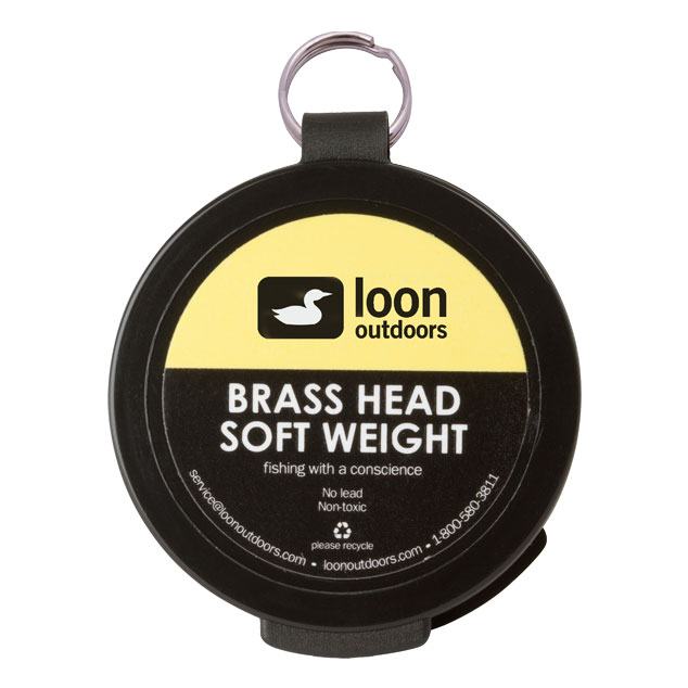 Loon Outdoors Brass Head Soft Weight ::: Fly Sink - Fly Fishing