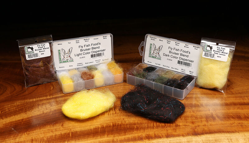 Fly Fish Food Bruiser Blend Dubbing Dispenser