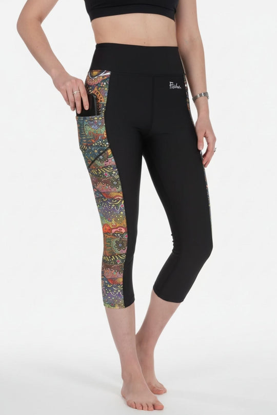 Brookie Pocket Capri Leggings