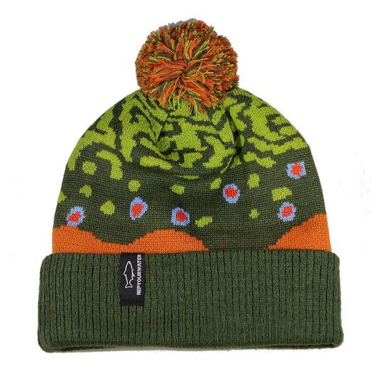 Rep Your Water - Brook Trout Skin Knit Hat