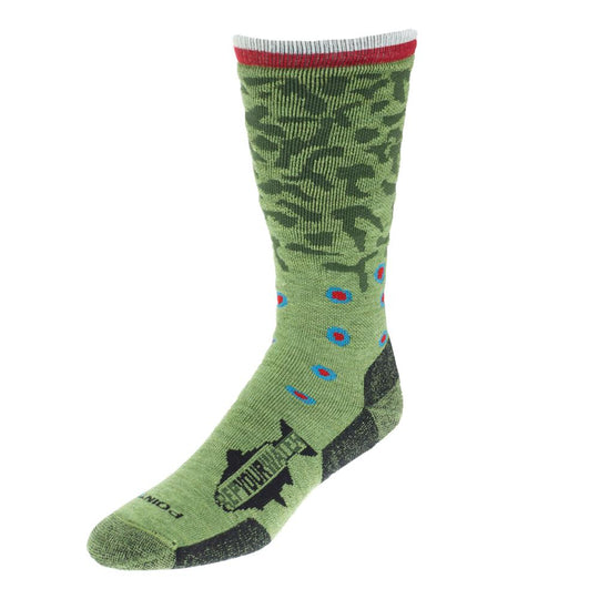 Rep Your Water Trout Socks | Brook Trout