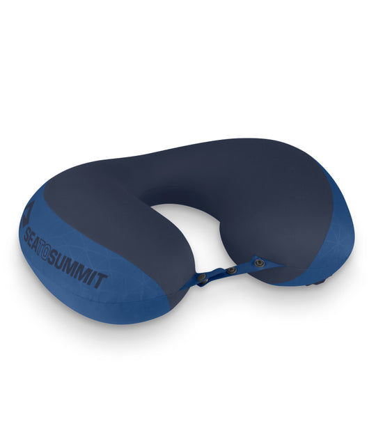 Aeros Premium Travel Pillow - Navy Peony