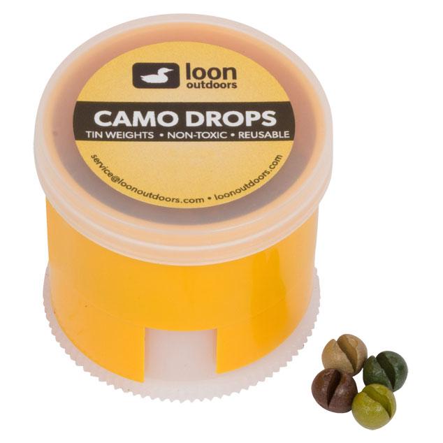 Loon Outdoors Camo Drops Split Shot | Twist Pot