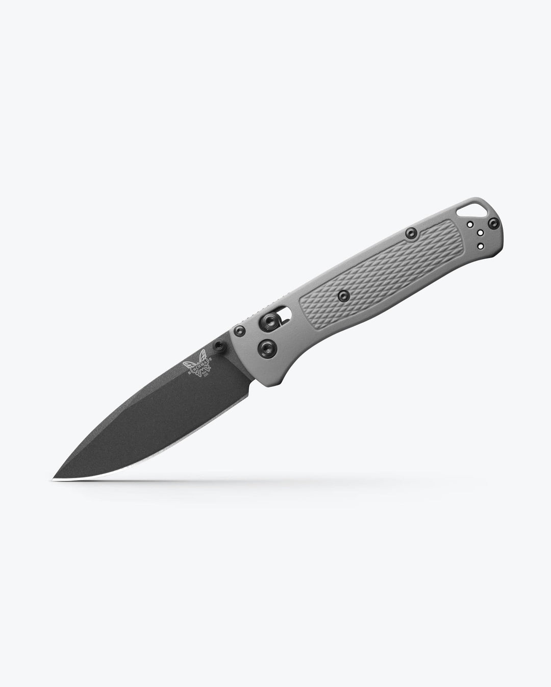 Benchmade Bugout Storm Gray Grivory, open