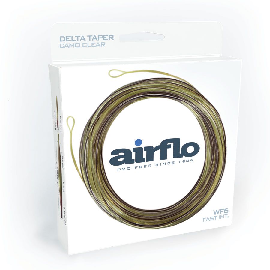 Airflo Delta Taper Camo Clear Fly Line