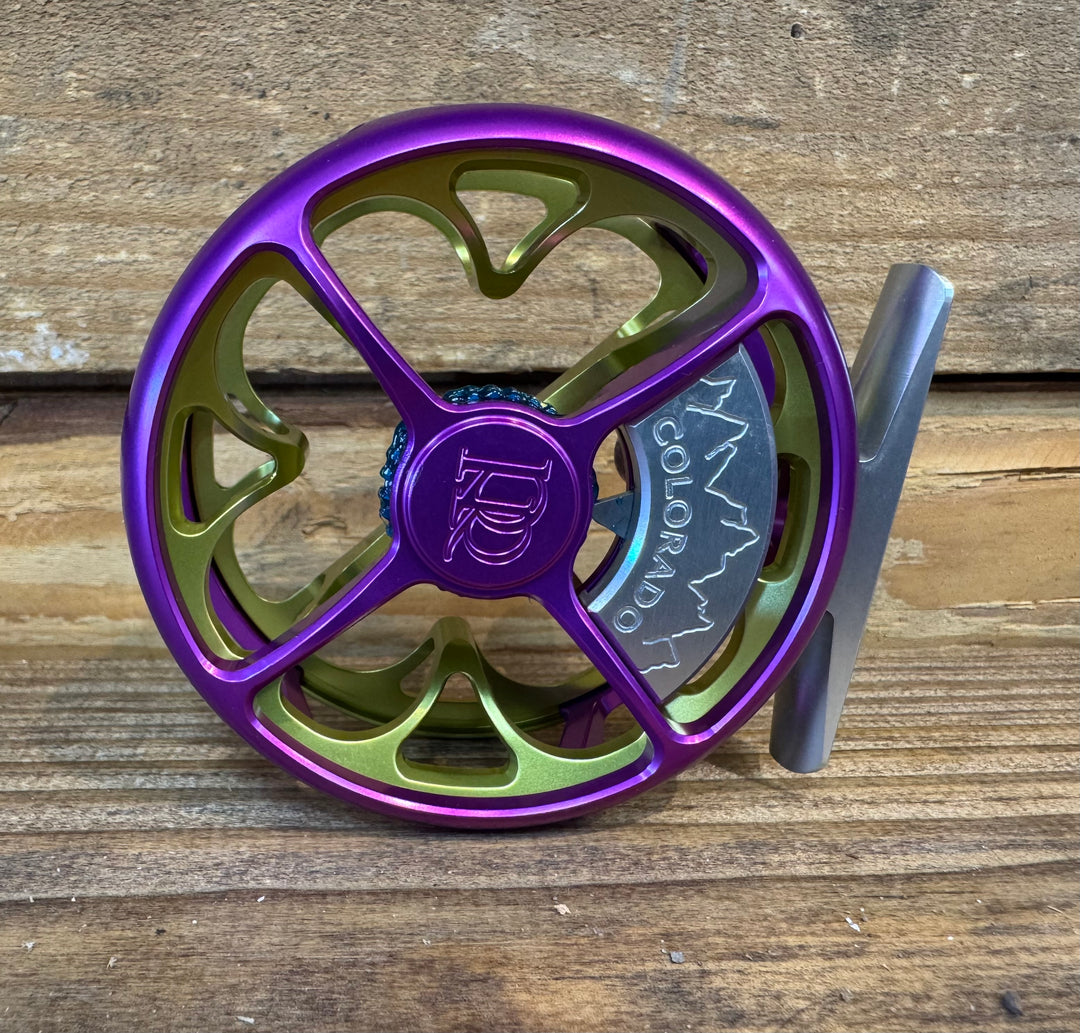 Ross Colorado Fly Reel - Mardi Gras - Made in USA