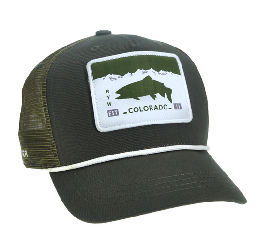 Rep Your Water - Colorado License Plate 5-Panel Hat