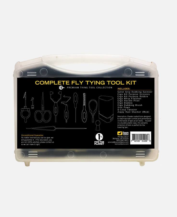 Loon Outdoors Complete Fly Tying Tool Kit - Yellow