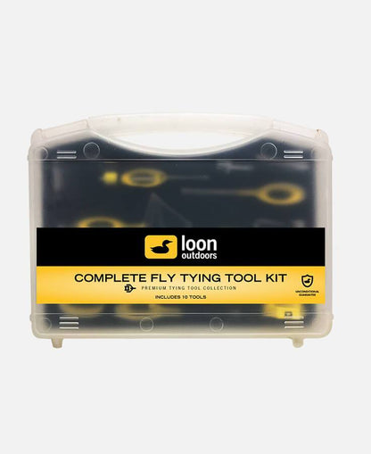 Loon Outdoors Complete Fly Tying Tool Kit - Yellow