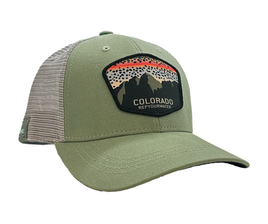 Rep Your Water - Colorado Mountain Rainbow Hat