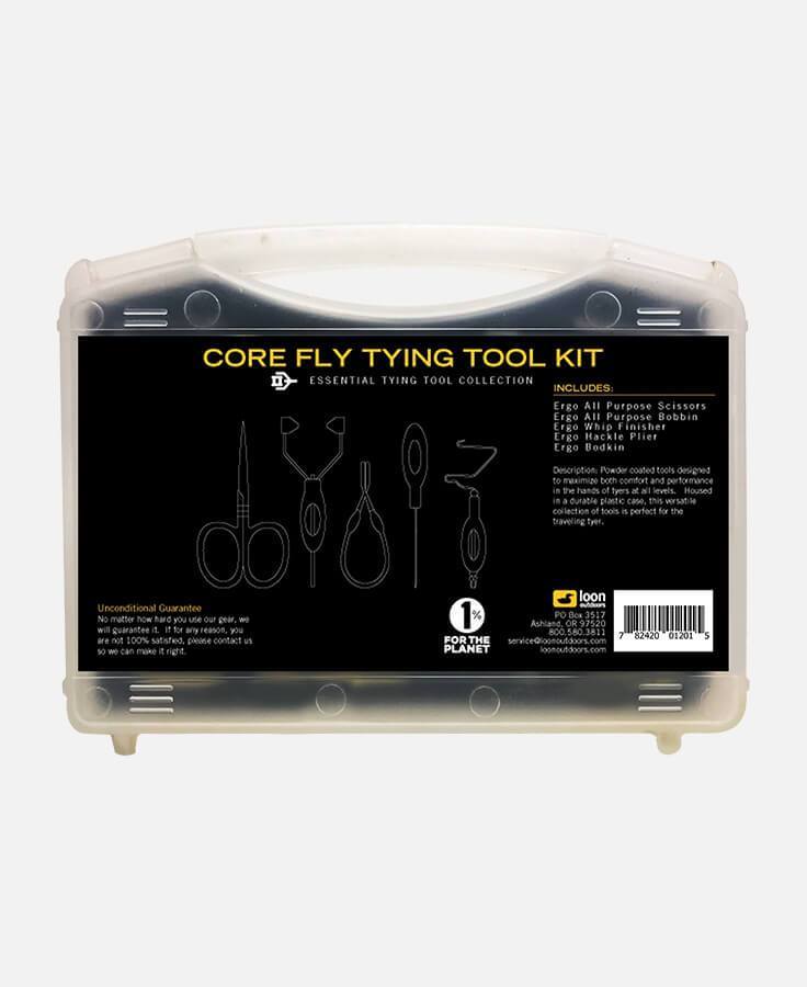 Loon Outdoors Core Fly Tying Tool Kit - Yellow Kit