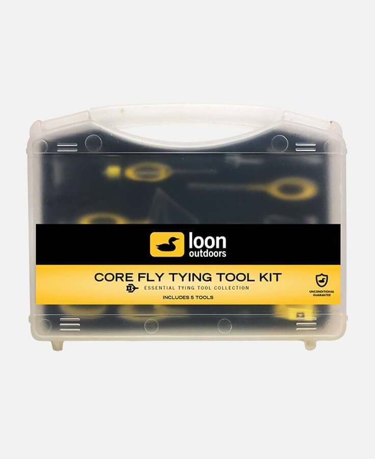 Loon Outdoors Core Fly Tying Tool Kit - Yellow Kit
