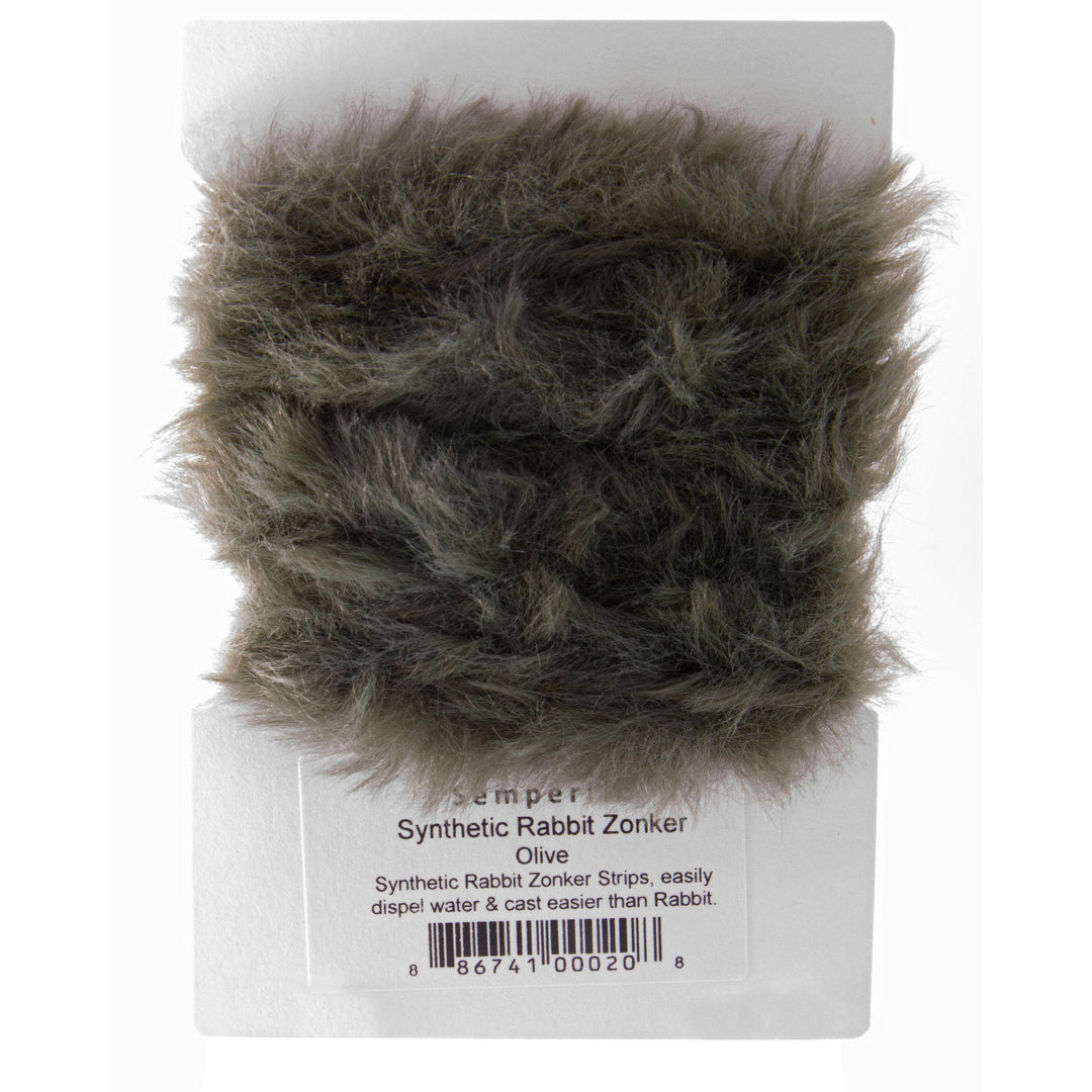 SemperFli Synthetic Rabbit Zonker Strips