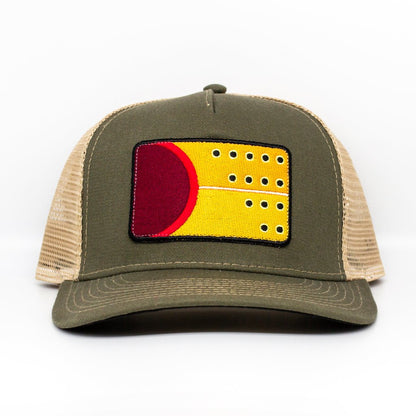 Nate Karnes Cutthroat Trout Patch Hat Olive