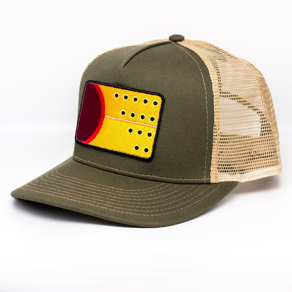 Nate Karnes Cutthroat Trout Patch Hat Olive