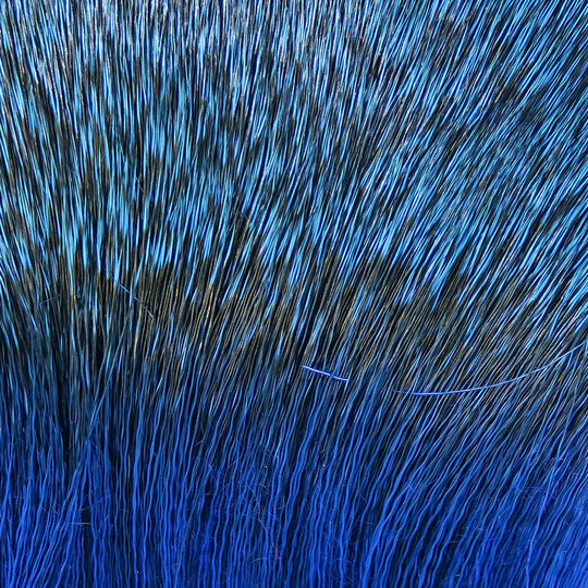 Hareline Premo Deer Hair Strip Blue