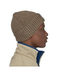 Brodeo Beanie Fitz Roy Trout Patch Ash Tan