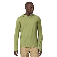 M'S Tropic Comfort Natural Hoody Buckhorn Green