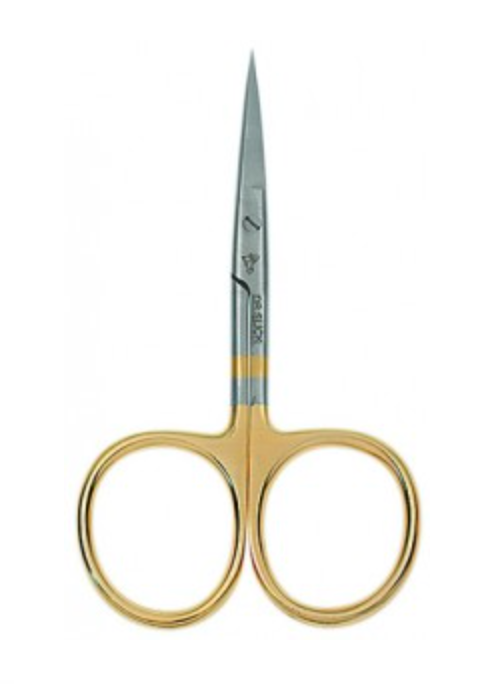 Dr Slick All Purpose Scissors 4" Gold Loops Straight