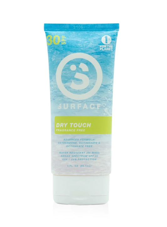 Surface SPF30 Dry Touch Sunscreen Location 3OZ.