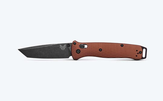 Benchmade Bailout 537BK-07 Burnt Copper plain edge, view 2