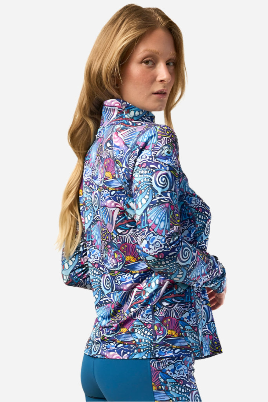 Enchanted Grayling 1/4 Zip Sunshirt